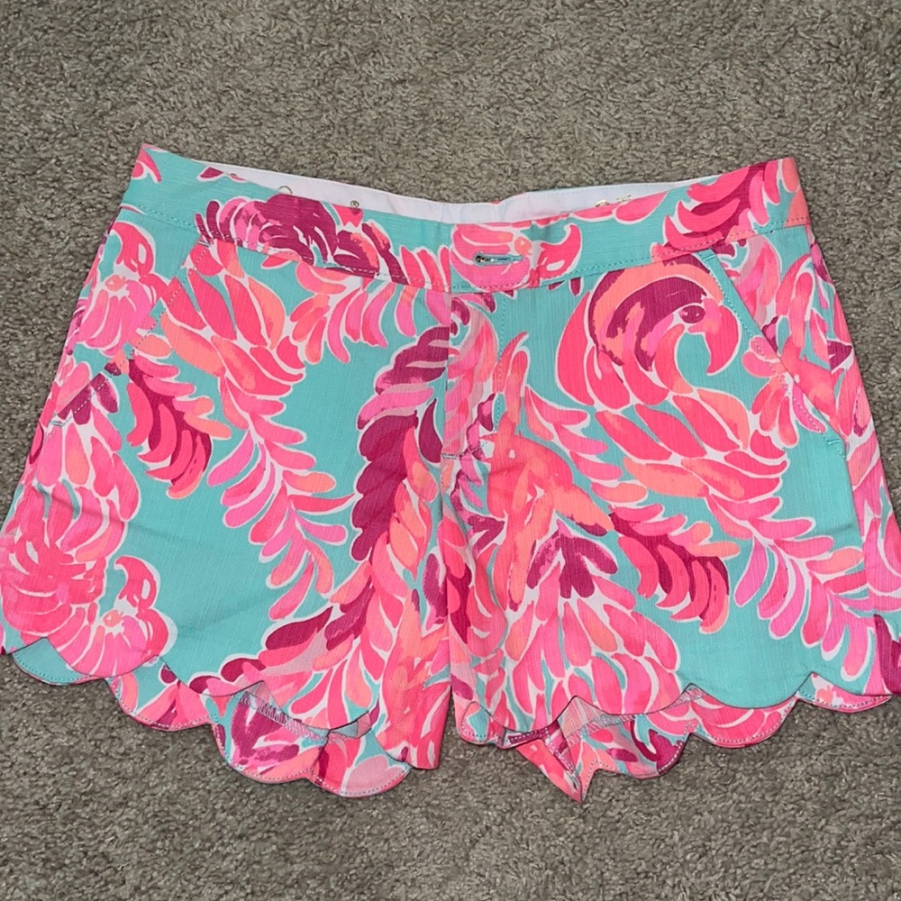 Lilly Pulitzer Buttercup Short (Pink and Blue Flamingo)